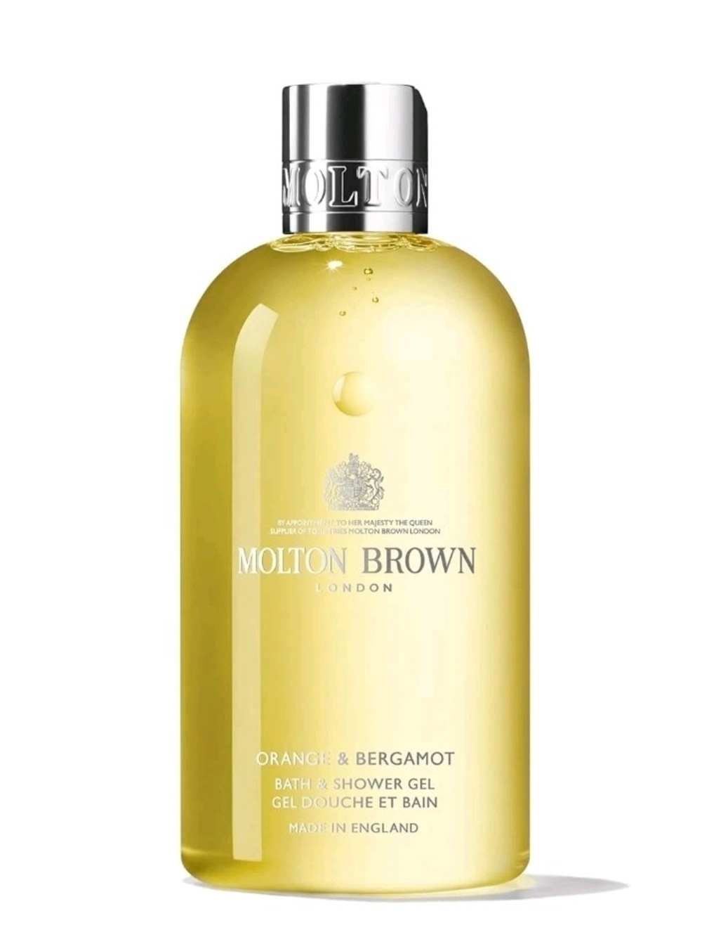 Molton Brown Orange Bergamot Bath and Shower Gel 10 fl oz Neroli Musk body Wash